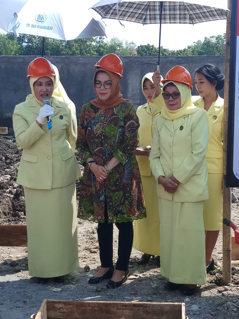 Peletakan Batu Pertama TK ADHYAKSA SUKOHARJO