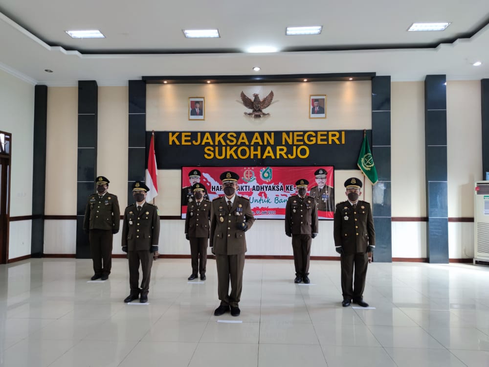 Upacara Peringatan Hari Bhakti Adhyaksa Ke-61 Tahun 2021
