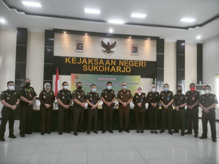 Inspeksi Umum oleh Inspektur IV pada Jaksa Agung Muda Bidang Pengawsan Di Kejaksaan Negeri Sukoharjo