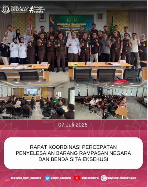 Gambar kegiatan: Koordinasi Mekanisme Lelang Serentak bersama TIM KPKNL Surakarta 