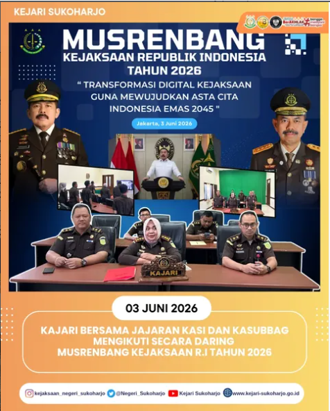 Gambar kegiatan: Musrenbag Kejaksaan Republik Indonesia Tahun 2026