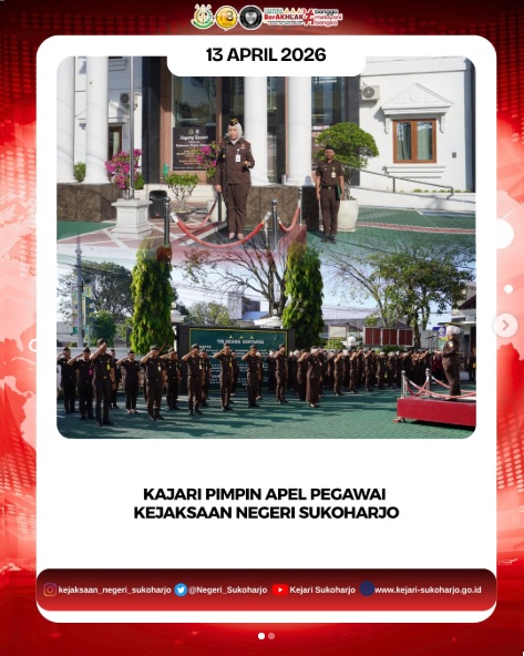 Gambar kegiatan: Apel Kerja Hari Senin 13 April 2026