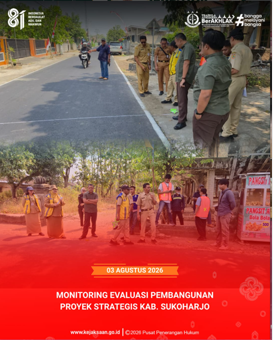 Gambar kegiatan: Monev, Pembahasan CCO dan RFI Pekerjaan Pemeliharaan Pasar Kartasura